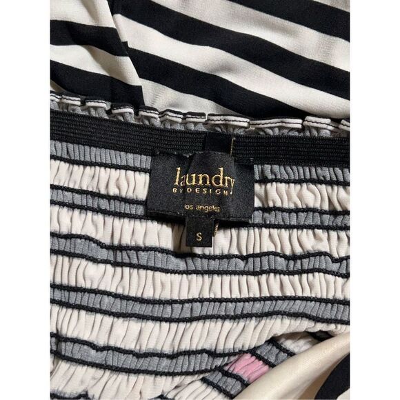 Laundry by Design Strapless Striped Maxi Dress Size Small - Picture 3 of 3